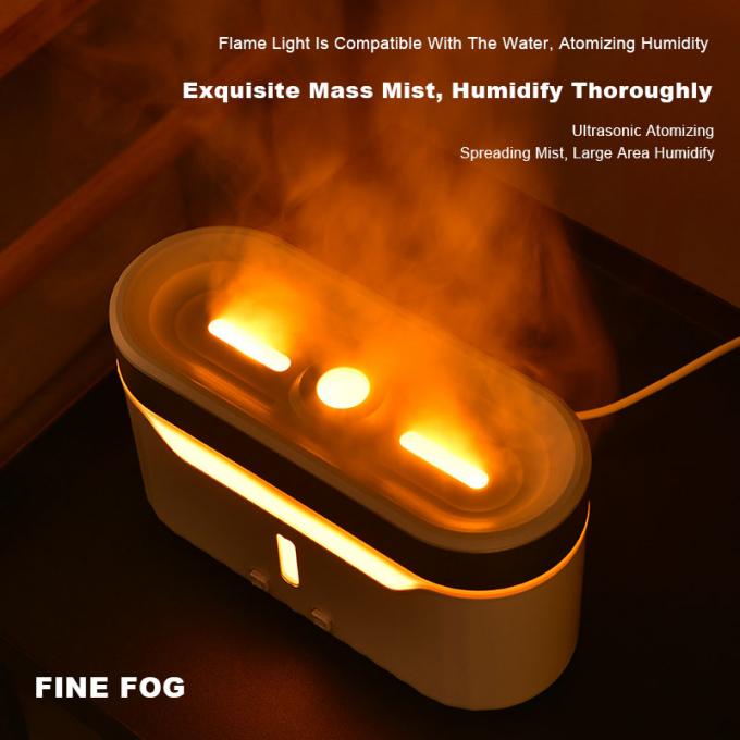 2023 New Flame Water Atomization Jellyfish Fog Humidifier Desktop Portable Essential Oil Aroma Diffuser with Atmosphere Light 0