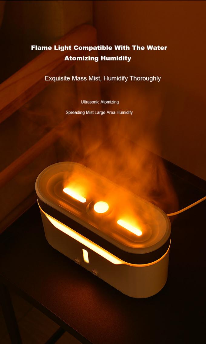 2023 New Flame Water Atomization Jellyfish Fog Humidifier Desktop Portable Essential Oil Aroma Diffuser with Atmosphere Light 5