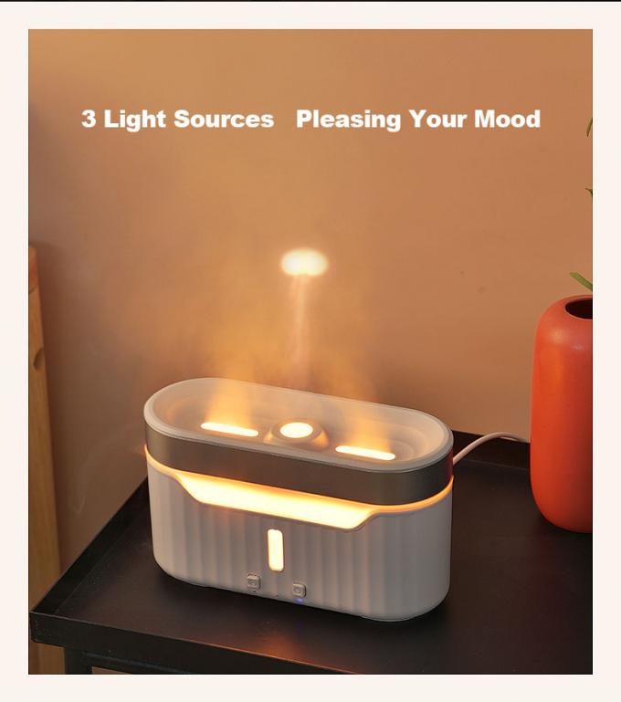 2023 New Flame Water Atomization Jellyfish Fog Humidifier Desktop Portable Essential Oil Aroma Diffuser with Atmosphere Light 6