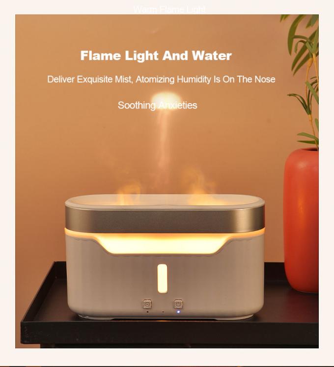 2023 New Flame Water Atomization Jellyfish Fog Humidifier Desktop Portable Essential Oil Aroma Diffuser with Atmosphere Light 9