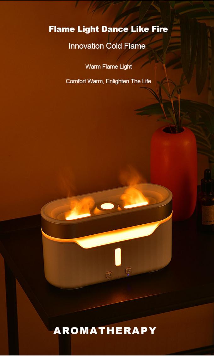 2023 New Flame Water Atomization Jellyfish Fog Humidifier Desktop Portable Essential Oil Aroma Diffuser with Atmosphere Light 8
