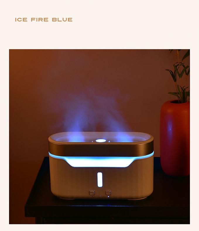 2023 New Flame Water Atomization Jellyfish Fog Humidifier Desktop Portable Essential Oil Aroma Diffuser with Atmosphere Light 11