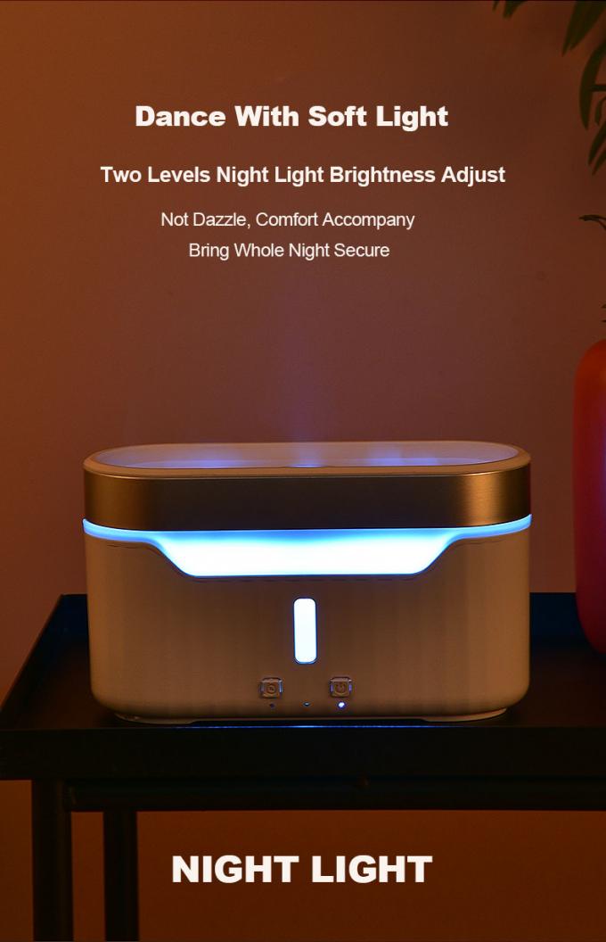 2023 New Flame Water Atomization Jellyfish Fog Humidifier Desktop Portable Essential Oil Aroma Diffuser with Atmosphere Light 13