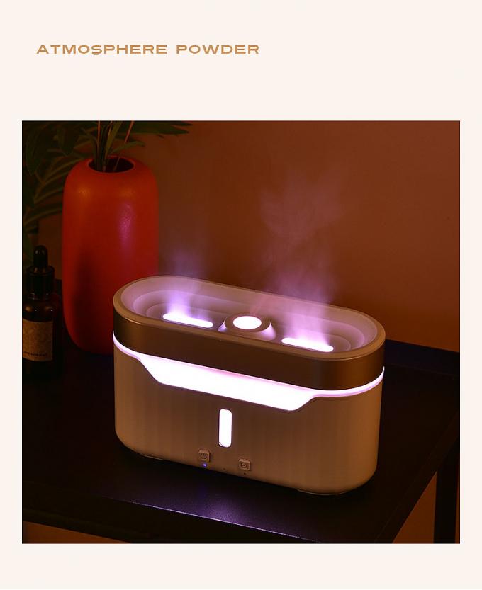 2023 New Flame Water Atomization Jellyfish Fog Humidifier Desktop Portable Essential Oil Aroma Diffuser with Atmosphere Light 12
