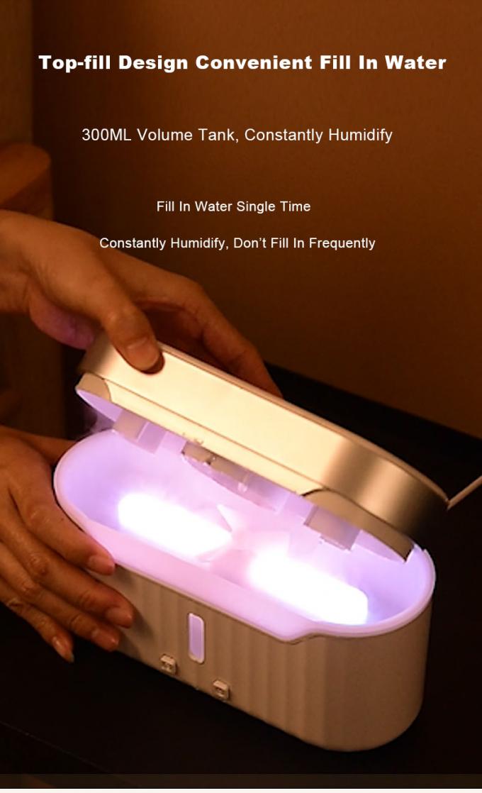 2023 New Flame Water Atomization Jellyfish Fog Humidifier Desktop Portable Essential Oil Aroma Diffuser with Atmosphere Light 17