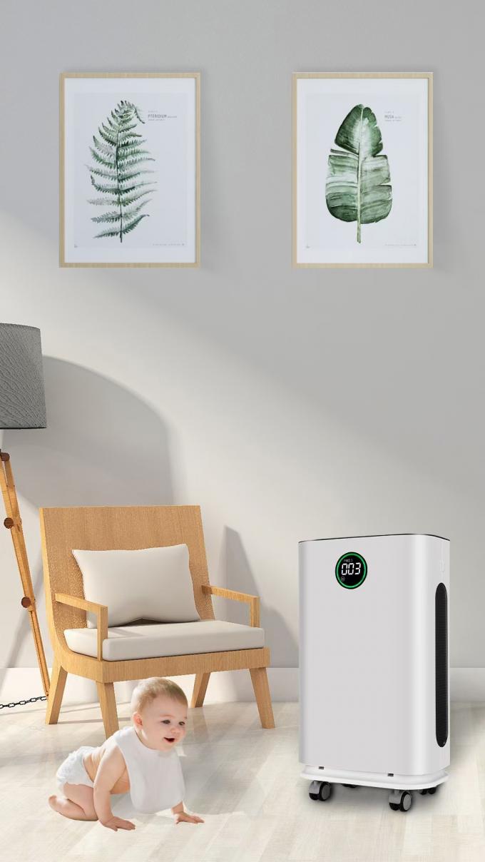 Home UV Lamp Personal 2-in-1 Hybryid Air Purifier Washer and Humidifier Control Tuya Wifi Multifuncion Humidifying Air Purifier 0