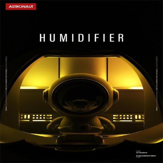 220ML Rechargeable Astronaut Air Humidifier Cool Mist Humidifier 40ml/H 8