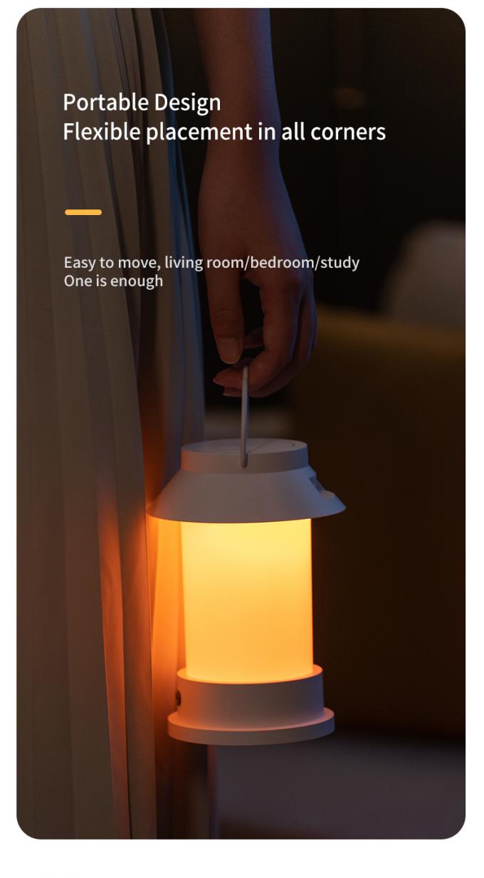 400ml USB Wireless Creative Design Portable Camping Lantern Shape Diffuser Hanging Type Outdoor Cool Mist Humidifier 9