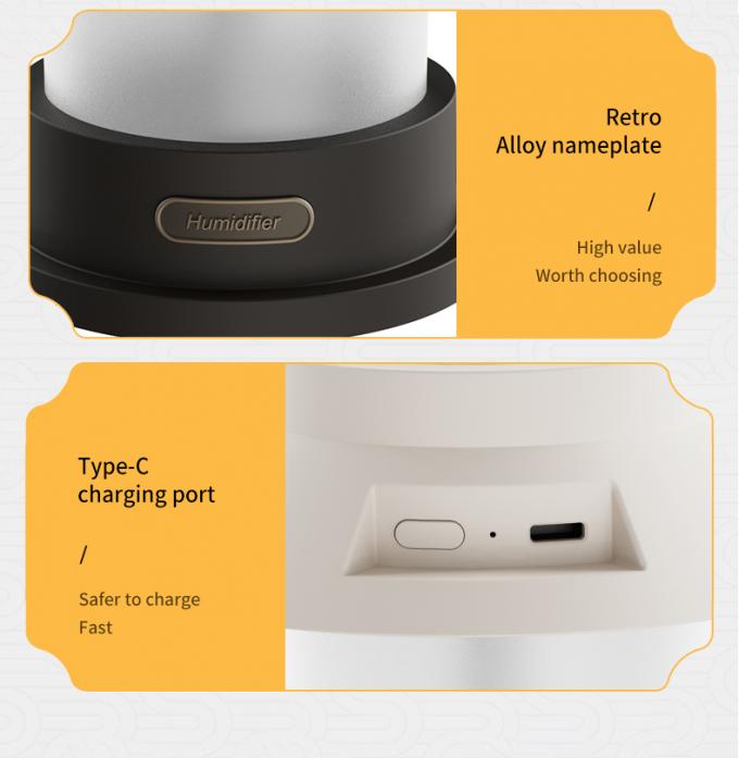 400ml USB Wireless Creative Design Portable Camping Lantern Shape Diffuser Hanging Type Outdoor Cool Mist Humidifier 15