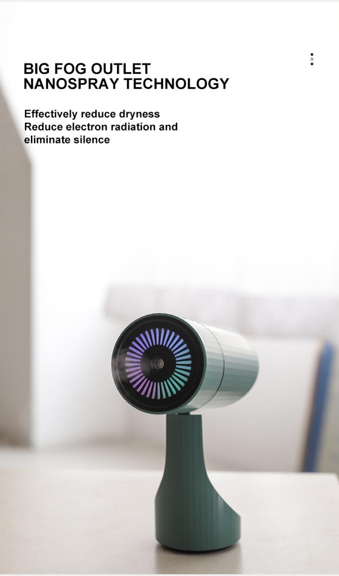 Homefish OEM USB Luftbefeuchter Tragbare Mini Humidifier Personal Desktop Luftbefeuchter Leise Luftbefeuchter mit 2 Modi 4
