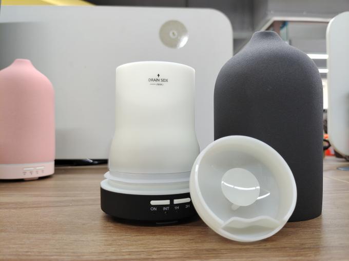 HOMEFISH PP Ceramic Aromatherapy Ultrasonic Aroma Humidifier 2.4MHz 6