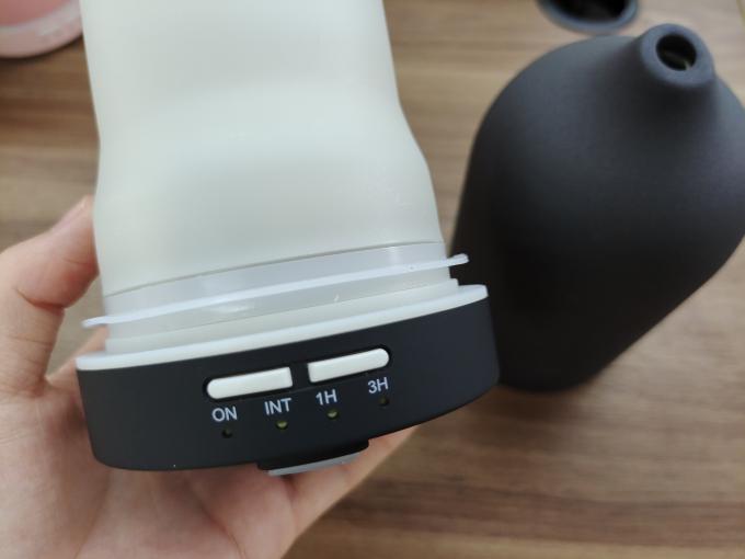 HOMEFISH PP Ceramic Aromatherapy Ultrasonic Aroma Humidifier 2.4MHz 8
