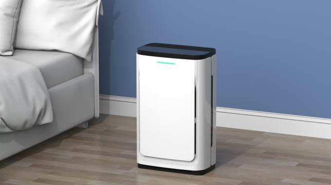 HOMEFISH 350M3/H Smart Commercial Room Air Purifier With Dust Infrared Sensor 4