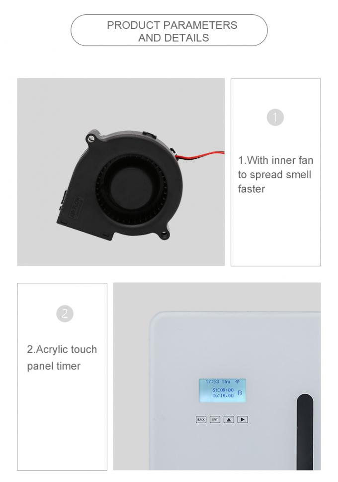 Smart Aroma Diffuser 300ml Large Area Fragrance Oil Auto Timer Function Fragrant Device Aromatizador for Hotel Home APP Control 7