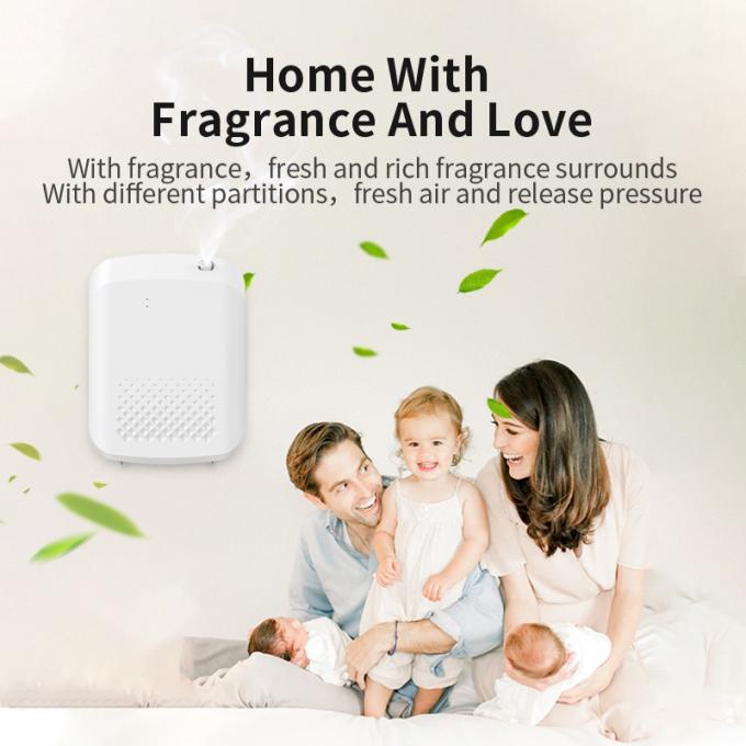 1000CBM Nano Atomization Large Coverage Aroma Diffuser 400ML Large Capacity Wall-mounted Essential Oil  Diffuser With Bluetooth 4