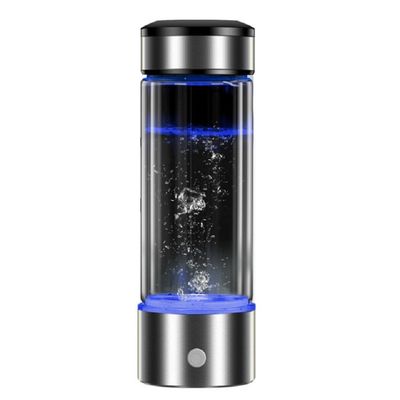 Hydrogen Generator Cup Water Filter 430ml Alkaline Maker Hydrogen-Rich Water Portable Bottle Ionizer Pure H2 Electrolysis
