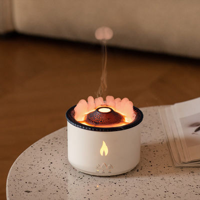 comprar Más reciente de lujo de la llama volcánica aroma difusor aceite aroma 360 difusor máquina de olor ultrasónico 3d fuego llama aroma difusor online manufacture