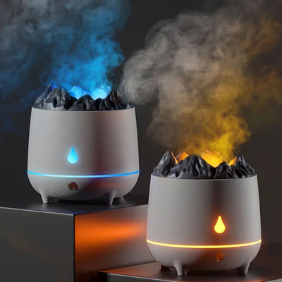 New Arrival 400ml Volcanic Aromatherapy Humidifier Mini Portable Air Humidifier Two Mode Intelligent Aromatherapy Humidifier