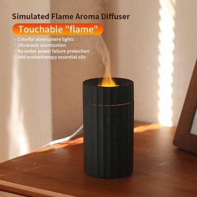Mua Loại C 100ml Flame Humidifier Fire Aroma Diffuser với đèn LED thay đổi 7C online manufacture
