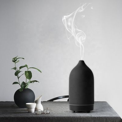 Good price Homefish Ceramic Ultrasonic Aroma Diffuser With Led Light Essential Oil Perfume Diffuse Geurverspreider Diffuseur de per online