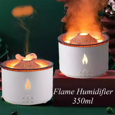 Good price 1 Sample Ok Volcano Flame Humidifier Led Color Flame Effect Ultrasonic Aroma Oil Diffuser For Hotel Home Dropshipping online