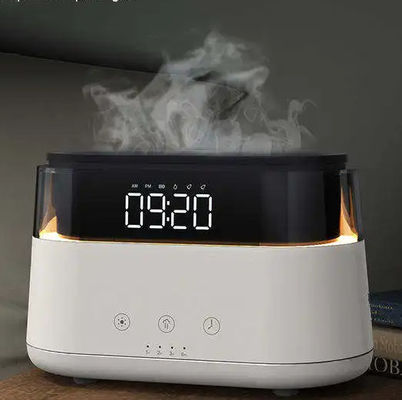 Good price Smart Flame Effect Diffuser Humidifier Quiet Multifunctional Aroma Diffuser Aromatherapy Diffuser Humidifier With LED Clock online