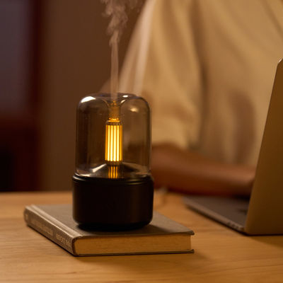 Good price USB Creative Candlelight Aromatic Diffuser And Humidifier Power Failure Protection online